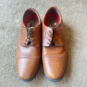 Rockport Tan Leather Oxfords